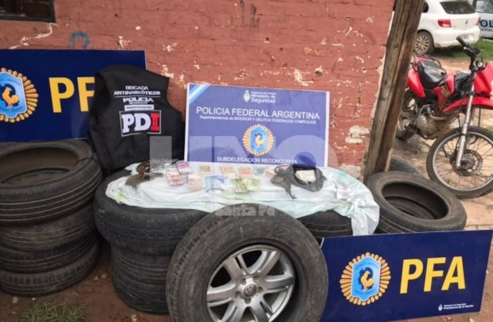 Desbarataron una banda transportaba droga en la rueda de auxilio de una camioneta