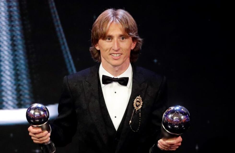 Luka Modric fue elegido mejor jugador del año por la FIFA