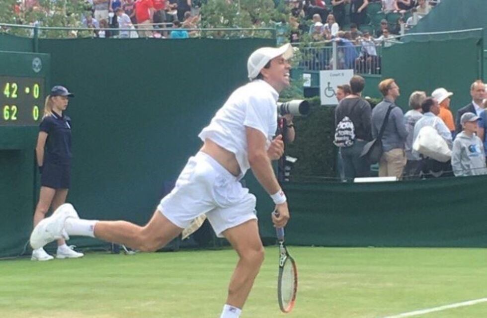 Berlocq, el primer argentino eliminado en Wimbledon