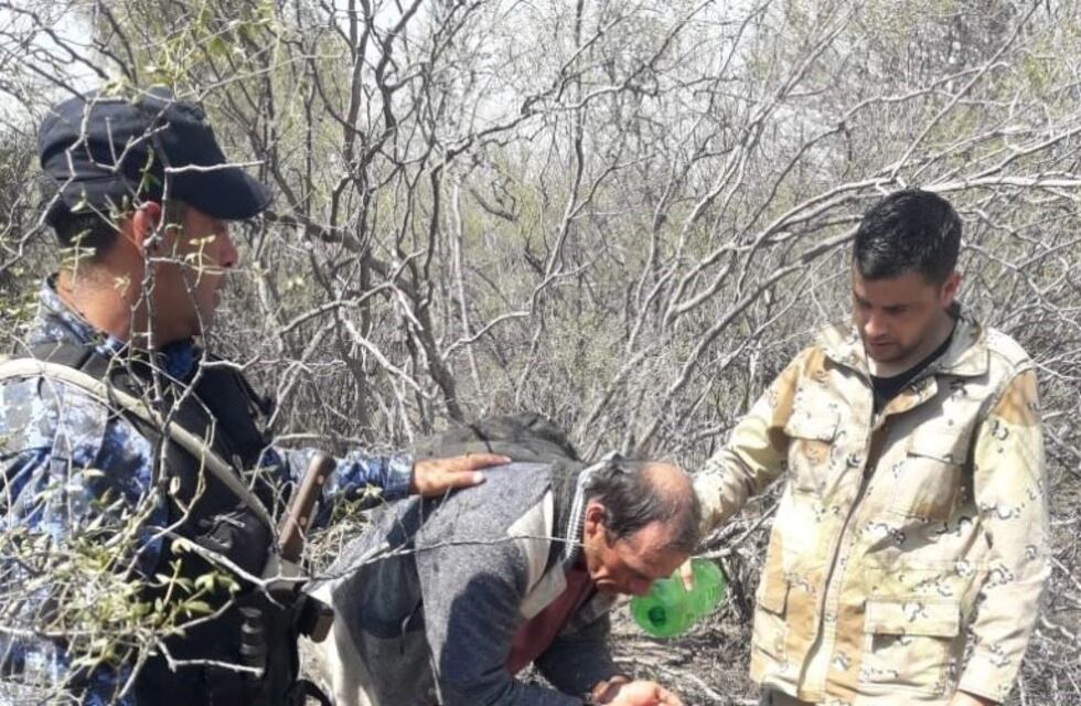 Alto Pencoso: encontraron un hombre buscado en la espesura del monte