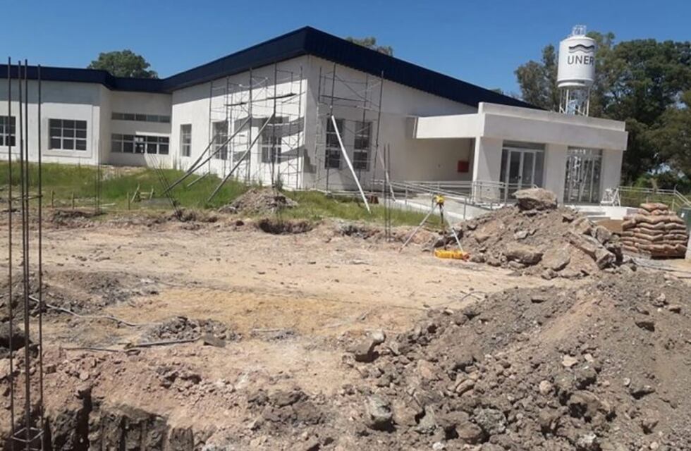 Avanzan las obras del Comedor Universitario en el Polo Educativo