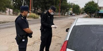 Operativos de cuarentena Bahía Blanca