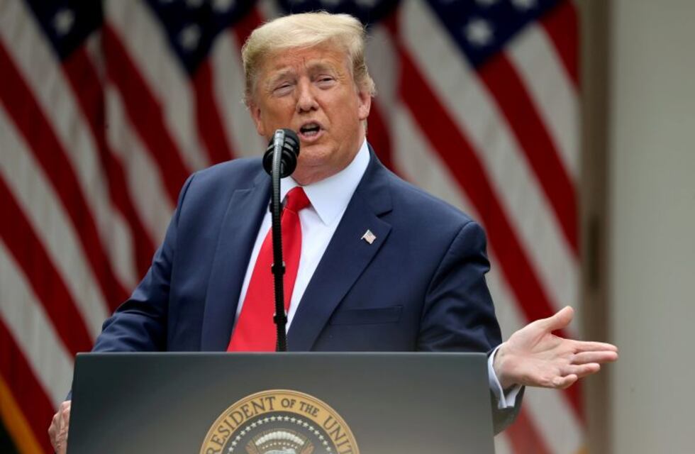 Donald Trump anunció el fin de la relación entre Estados Unidos y la Organización Mundial de la Salud