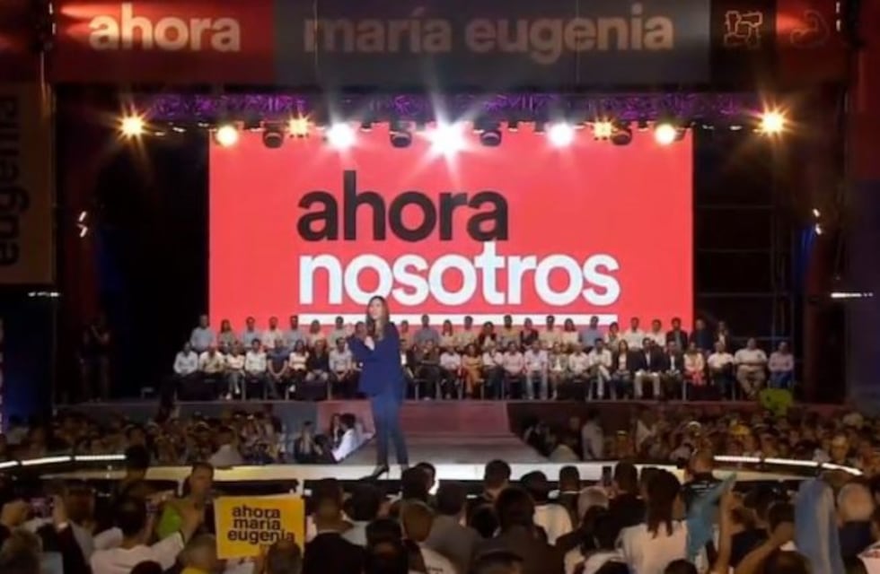 María Eugenia Vidal, en el cierre de la campaña: "No vine a la provincia a especular ni a usarla de trampolín"
