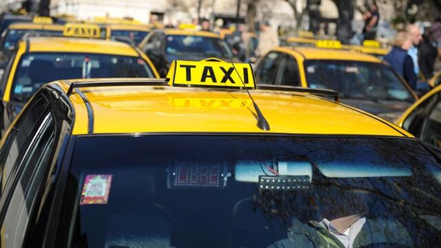 Taxis en Rosario.