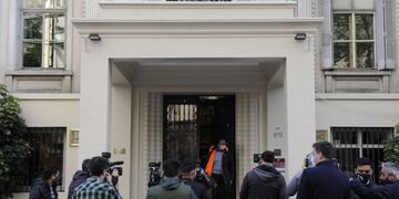 El Sanatorio Otamendi, donde murió el paciente al que le suministraron dióxido de cloro. (Foto Clarín)