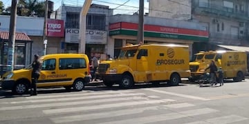 Robo a un camión de Prosegur en Lomas del Mirador (Web)