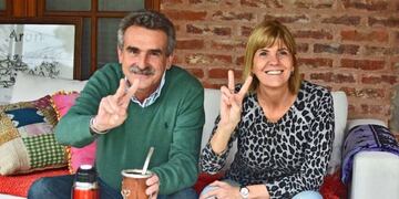 Rossi y Rodenas se mostraron juntos