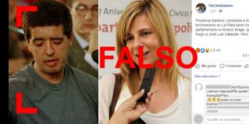 Es falso que uno de los condenados por el asesinato de Cabezas es asesor parlamentario de la candidata Florencia Saintout