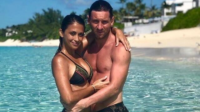 Lionel Messi y Antonela Roccuzzo