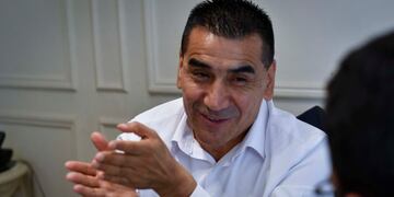 Ramon Rioseco candidato a gobernador por la provincia de Neuquén\u002E\nFoto Federico Lopez Claro