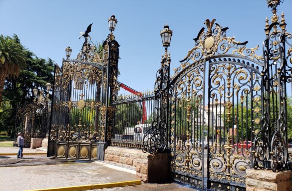 Los Portones del Parque de Mendoza, más limpios