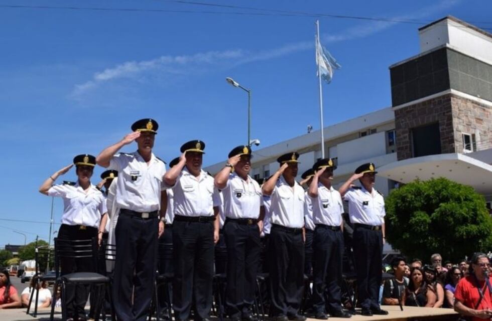 Policía del Chubut informó la secuencia de eventos para el aniversario institucional