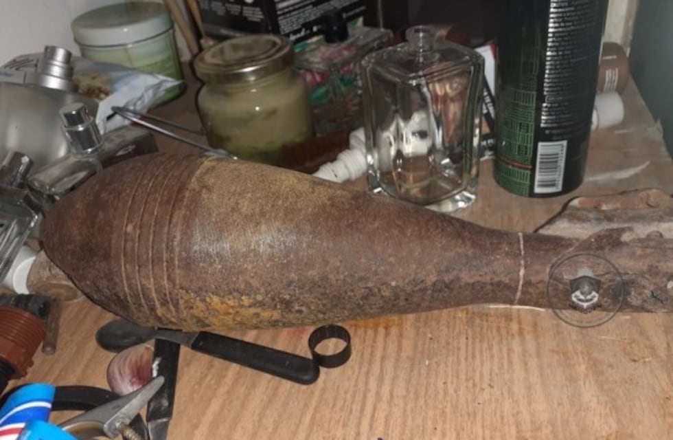 Un neuquino encontró un explosivo militar en San Patricio del Chañar