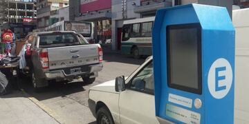 Estacionamiento medido en Bahía Blanca