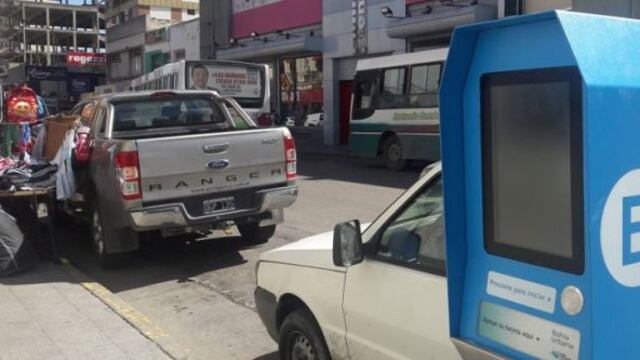 Estacionamiento medido en Bahía Blanca
