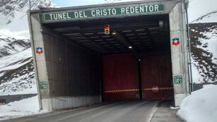 El túnel Cristo Redentor está cerrado y hay temporal en alta montaña