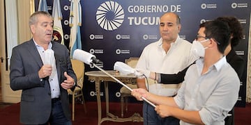 José Cano con Juan manzur\u002E