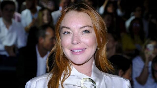 Así se mostró Lindsay Lohan tras ser criticada por su envejecimiento
