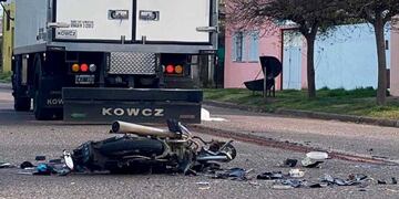 Falleció un motociclista en General Pico (En Boca de Todos)