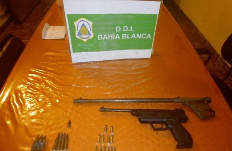 Tres allanamientos en Punta Alta