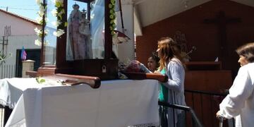 Virgen del Rosario Y Rio Blanco