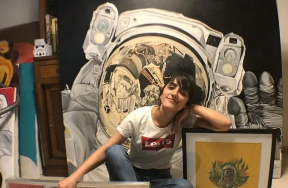 Artista plástica representará a Córdoba en Los Ángeles