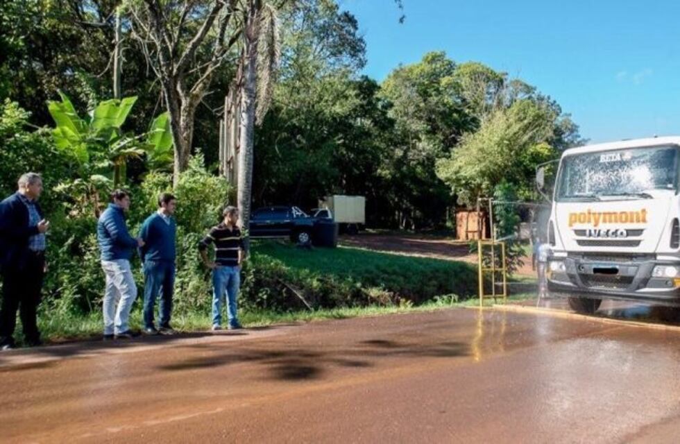 Eldorado intensificó la desinfección de vehículos en los accesos a la ciudad