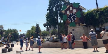 Turistas en Carlos Paz, verano 2020\u002E