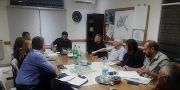 Reunion Cespal Arroyito y autoridades del Municipio