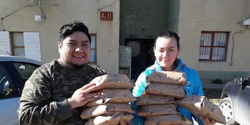 Red de Mujeres Solidarias realiza donaciones "trabajando sin parar"