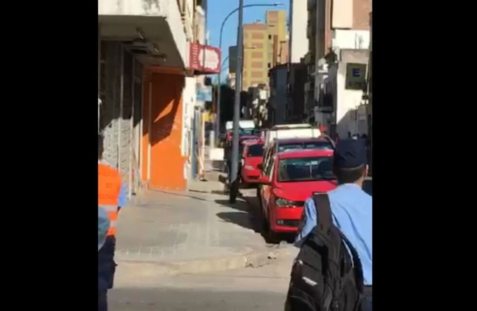 Se incendió un caño de gas en barrio Alberdi
