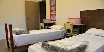 El Club Atlético Provincial preparó un sector con 16 plazas\u002E (@mauroyasprizza)