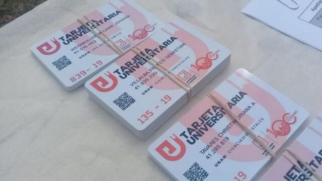 Entregaron tarjetas universitarias de descuentos y promociones para estudiantes de la Facultad de Ciencias Forestales\u002E