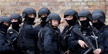 Policía en Alemania tras el tiroteo\u002E (EFE)