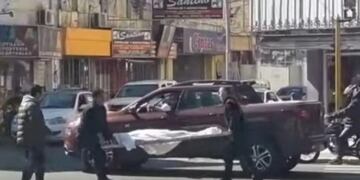 Cortaron el tránsito para recuperar un cadáver que se había caído de una morguera (Foto: captura video)