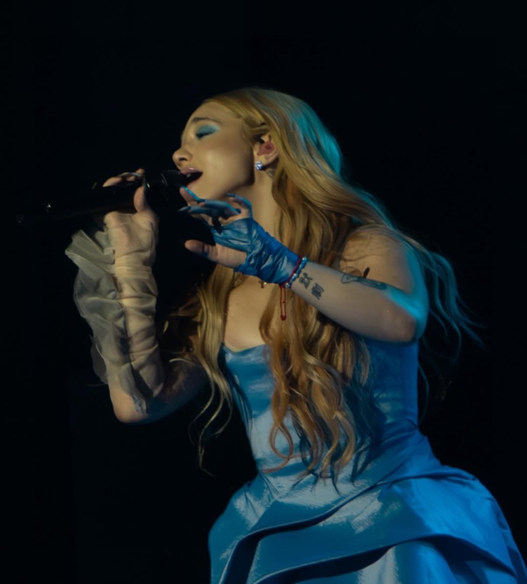 Ángela deslumbra en sus shows.