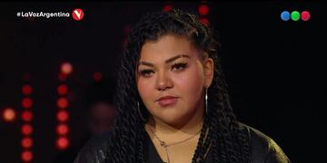 Esperanza Careri en La Voz Argentina.