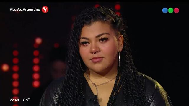 Esperanza Careri ahora es del Team Lali en La Voz Argentina.
