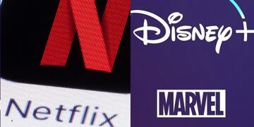 Netflix baja y Disnet+ crece (AP).