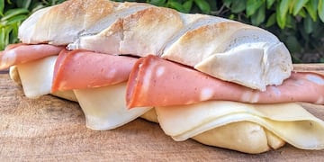 El sándwich de mortadela y queso que se volvió viral