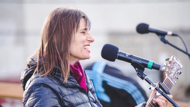 La reconocida cantante llegó al fin del mundo en el marco del Día Internacional de Mujer, 8M.