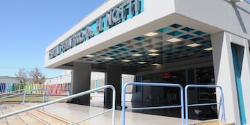 La menor accidentada se encuentra internada en la sala de terapia intensiva del Hospital Notti. Gentileza