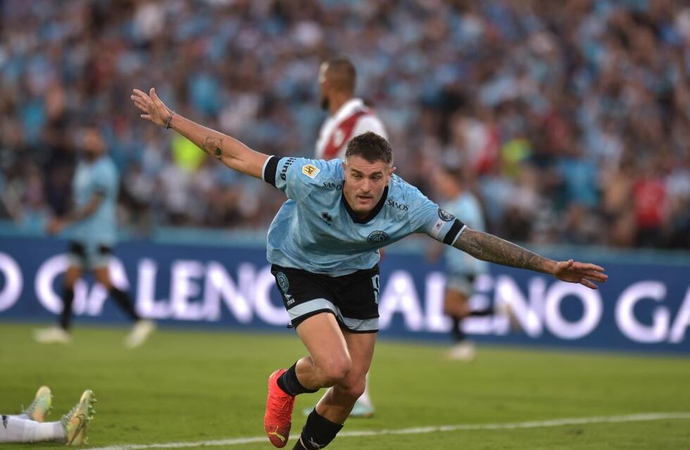 Video: Pablo Vegetti sacó chapa de goleador, y Belgrano le gana a River