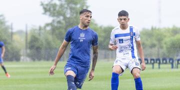 Lucas Suárez sufrió fractura de costilla en el amistoso de Talleres (Prensa Atenas).