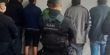 Robo en grupo en Posadas: hay cuatro detenidos y todos con frondoso portuario delictivo.