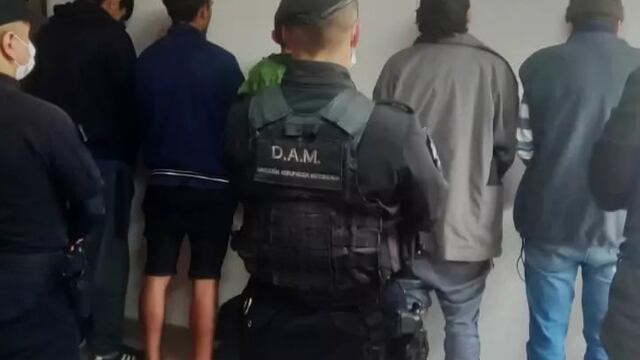 Robo en grupo en Posadas: hay cuatro detenidos y todos con frondoso portuario delictivo.