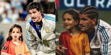 Rodrigo De Paul atribuyó su nuevo look a su hija Francesca: “Ella quiere que...”