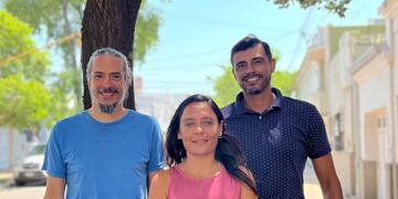 Martín Racca, Valeria Soltermam y Maximiliano Postovit, candidatos a concejal por "Vamos Rafaela"
