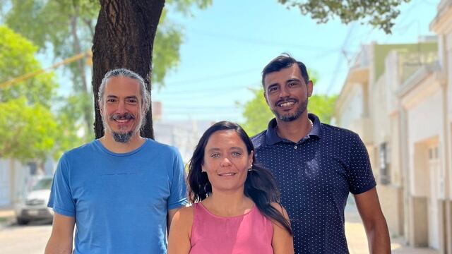 Martín Racca, Valeria Soltermam y Maximiliano Postovit, candidatos a concejal por "Vamos Rafaela"